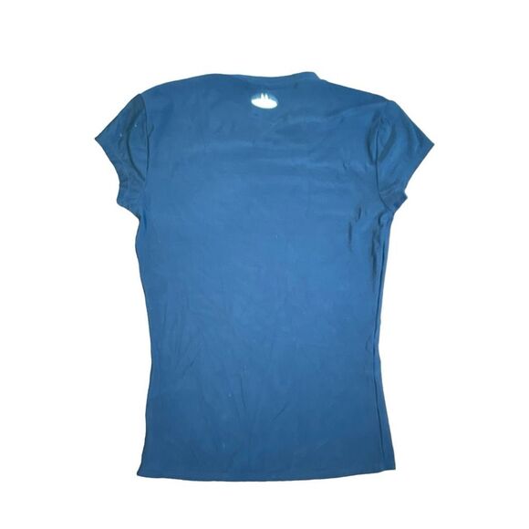 Under Armour Hero's Lacrosse Graphic Tee Black White V-Neck Short Sleeve S - Picture 2 of 5